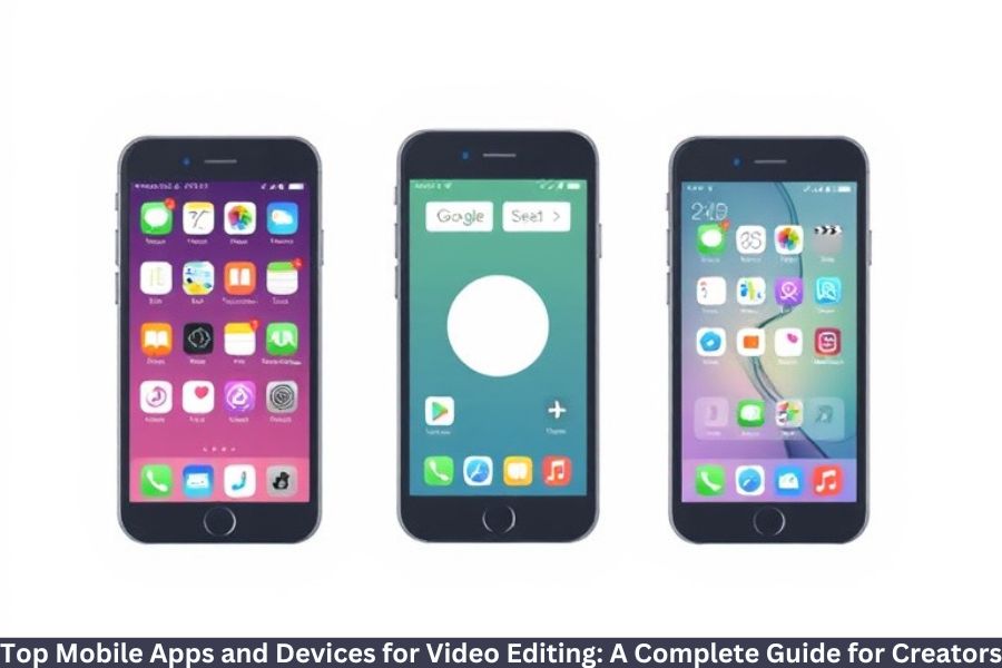 Mobile apps for creating and editing videos